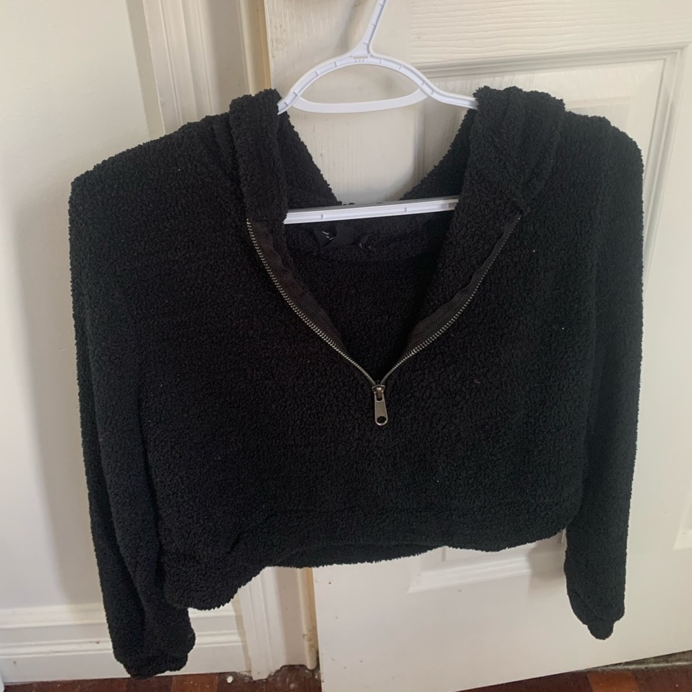 Urban outfitters crop hoodie